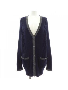 Chanel Long Cardigan Navy